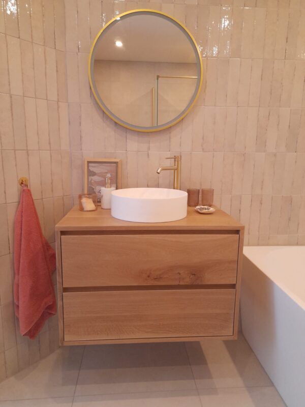 Eiken Badkamermeubel "Groningen"