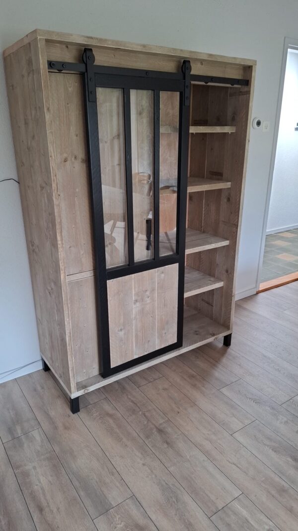 Steigerhouten Buffetkast "Groningen" industrieel