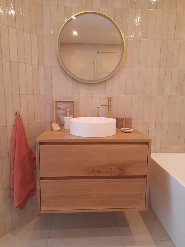 Eiken Badkamermeubel "Groningen"