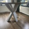 Steigerhouten Eettafel Rond.