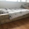 Steigerhouten Bed "Groningen"