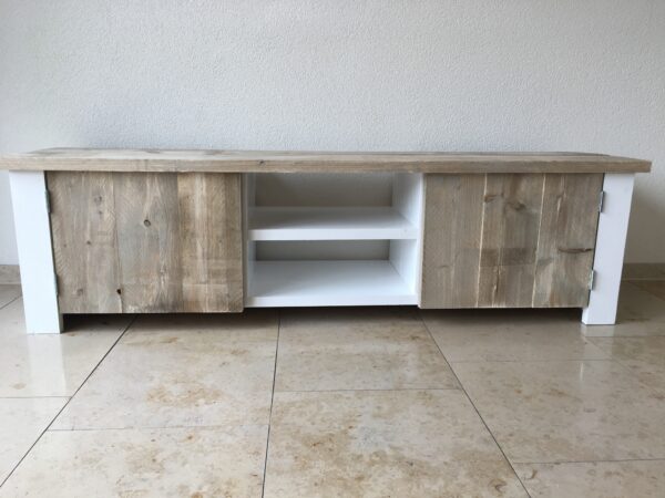 Steigerhouten tv-meubel "Zuid-Holland"