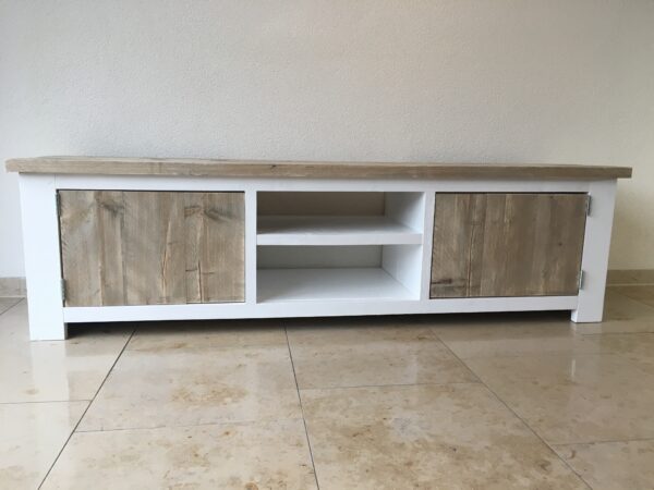 Steigerhouten tv-meubel "Zuid-Holland"