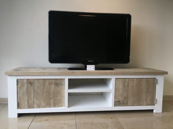Steigerhouten tv-meubel "Zuid-Holland"