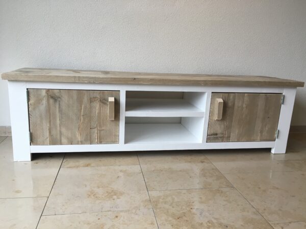 Steigerhouten tv-meubel "Zuid-Holland"