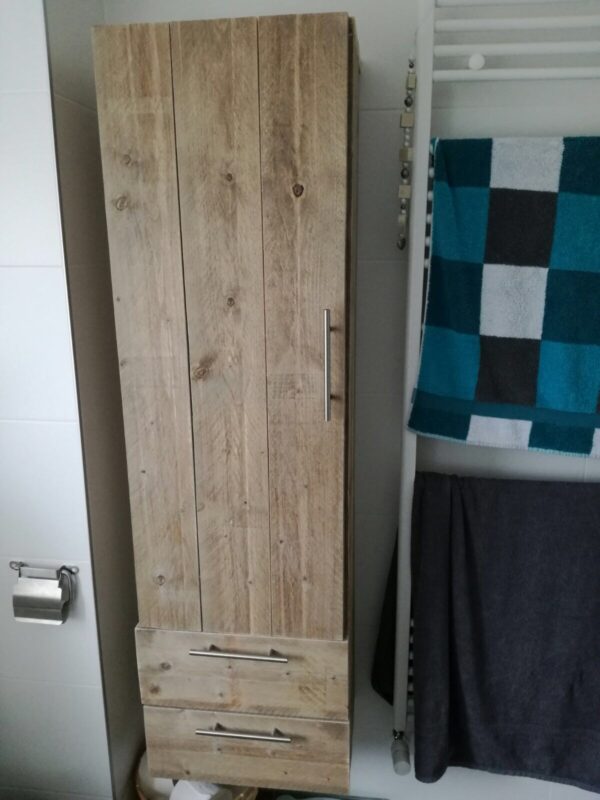 Steigerhouten Badkamerkast "Drenthe"