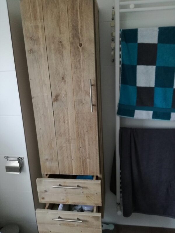 Steigerhouten Badkamerkast "Drenthe"