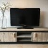 Steigerhouten Tv-meubel "Noord-Holland" industrieel