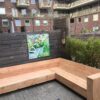 Steigerhouten Loungebank "Utrecht"