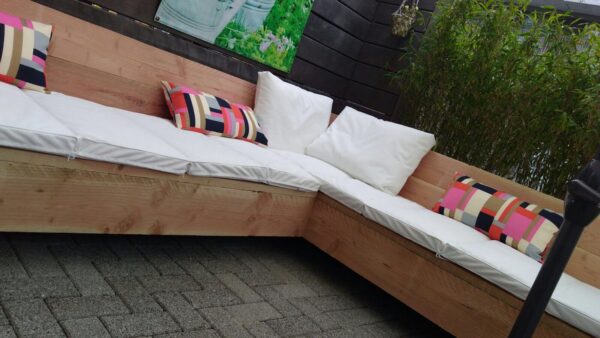 Steigerhouten Loungebank "Utrecht"