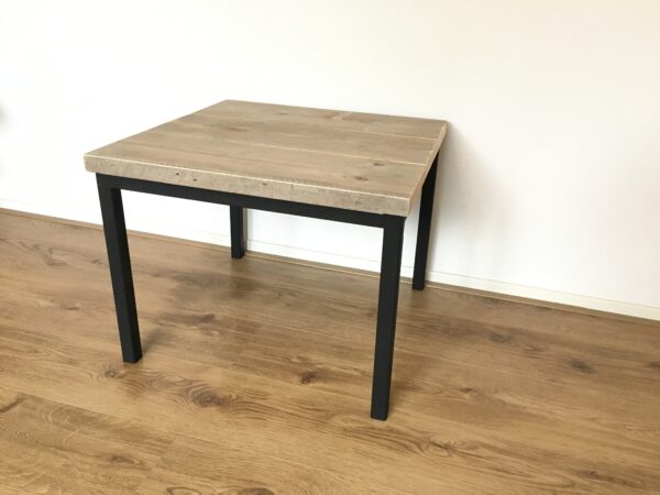 Steigerhouten salontafel "Utrecht" industrieel