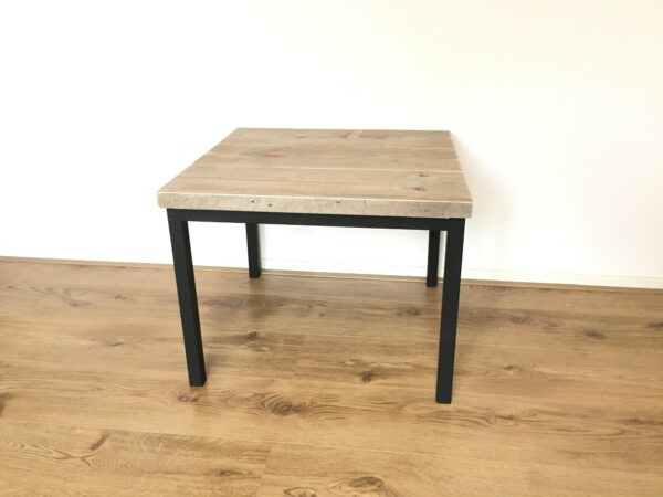 Steigerhouten salontafel "Utrecht" industrieel