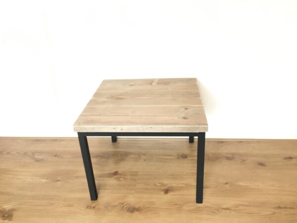 Steigerhouten salontafel "Utrecht" industrieel