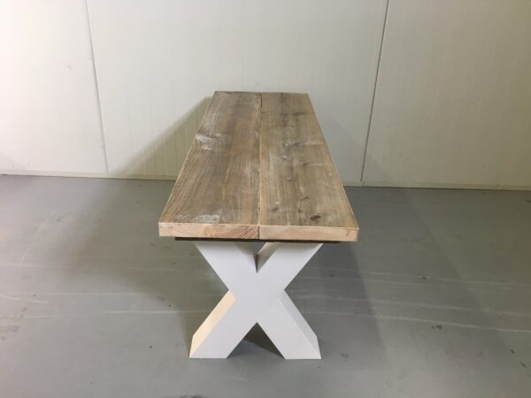 Steigerhouten eettafel "Limburg"