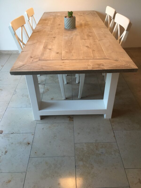 Steigerhouten Eettafel "Friesland"