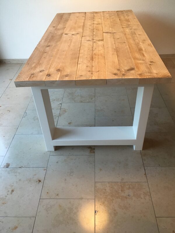 Steigerhouten Eettafel "Friesland"