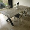 Steigerhouten Eettafel "Brabant"