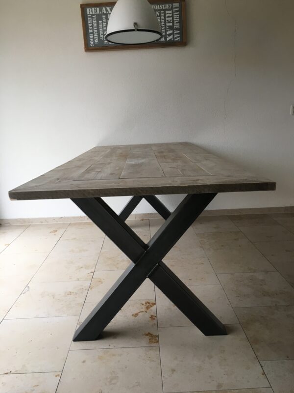 Steigerhouten Eettafel "Brabant"
