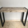 Steigerhouten Sidetable "Overijssel" industrieel