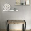 Steigerhouten Sidetable "Overijssel" industrieel