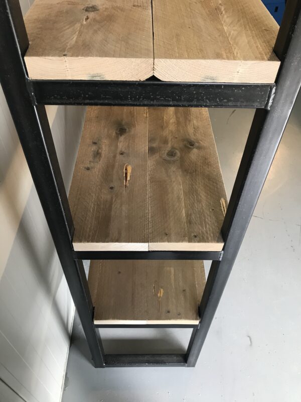 Steigerhouten Stellingkast "Utrecht", Industrieel.