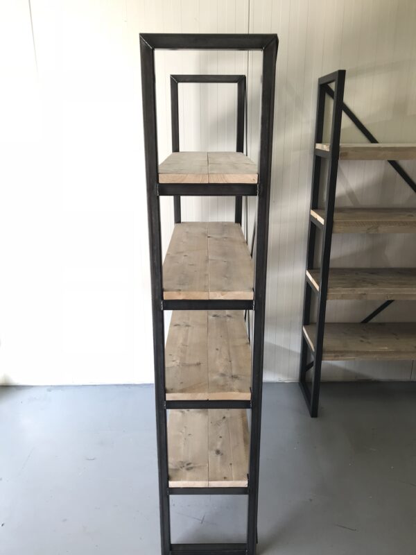 Steigerhouten Stellingkast "Utrecht", Industrieel.