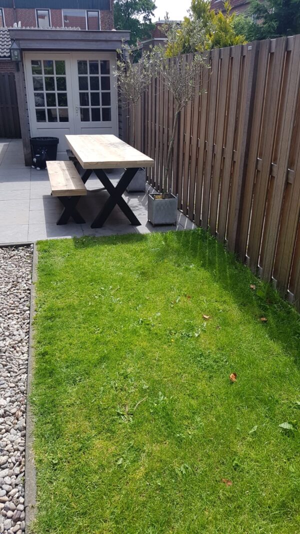 Steigerhouten eettafel "Limburg"