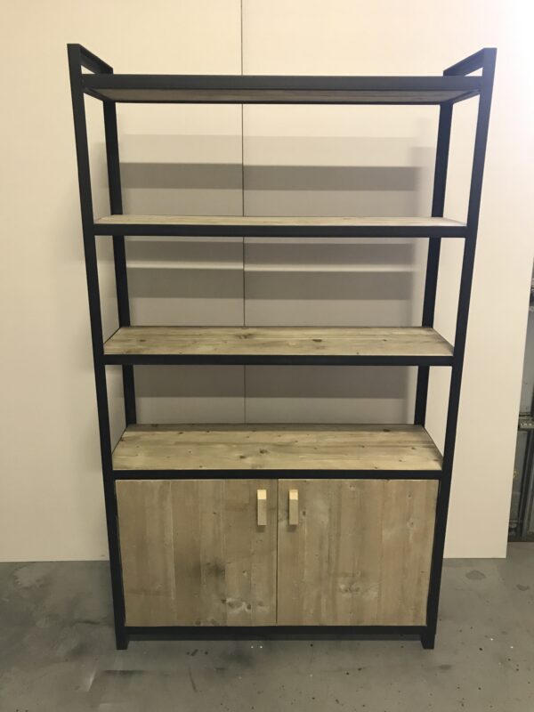 Steigerhouten Buffetkast "Brabant" industrieel