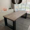 Steigerhouten Eettafel "Friesland"