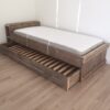 Steigerhouten Bed "Groningen"