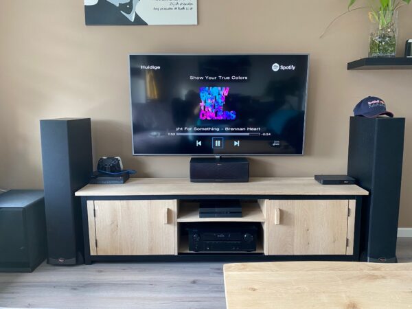 Steigerhouten Tv-meubel "Noord-Holland" industrieel